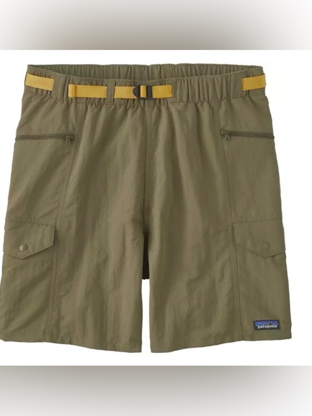 Patagonia shorts outdoor everyday sage khaki green hiking adventure men’s M NEW